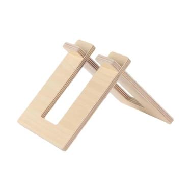 Imagem de Dynwave Suporte para bicicletas infantis de equilíbrio, estrutura em madeira, modelo destacável, Cor de Madeira