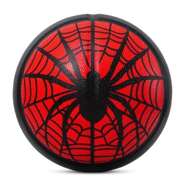 Imagem de Kuangmi Bola de basquete Supernova Edition, tamanho oficial masculino 7 (75 cm), streetball para interior e exterior, aranha