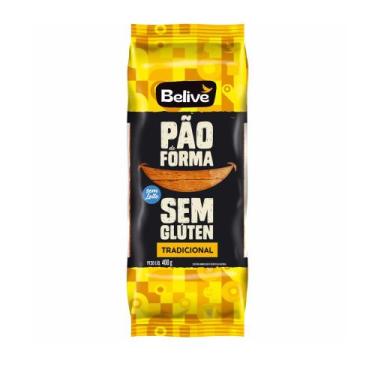 Imagem de Pão de Forma Belive Tradicional Sem Leite e Sem Glúten 400g