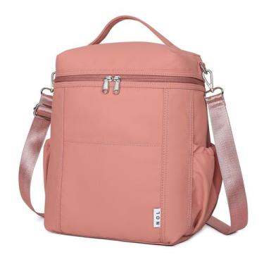 Imagem de Lancheira isolada NOL Natural Organic Lifestyle Rosa escuro