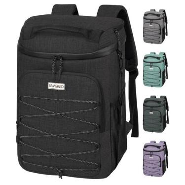 Imagem de Mochila refrigeradora BAVGRED 30 latas isoladas à prova d'água 20,4 L