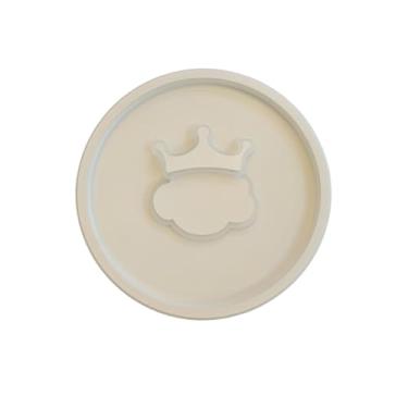 Imagem de Plafon Redondo Nuvem Branco 42cm Led 50w 3 Em 1 Bivolt