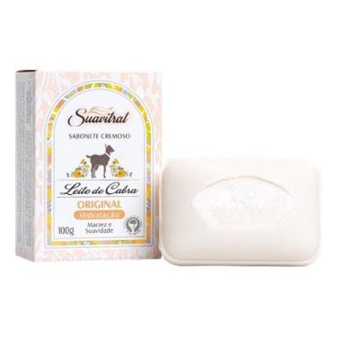 Imagem de Kit 99 Sabonete Leite De Cabra 100g Suavitrat -beleza Da Pe - HIPER