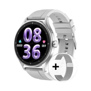 Imagem de Relógio Inteligente Militar Masculino À Prova D'Água Com Tela AMOLED D