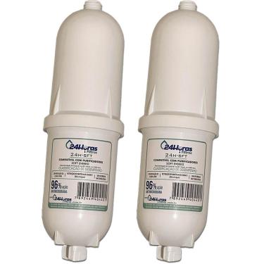Imagem de Kit 2 Filtro Refil Soft Everest Compatível Vela 2Em1