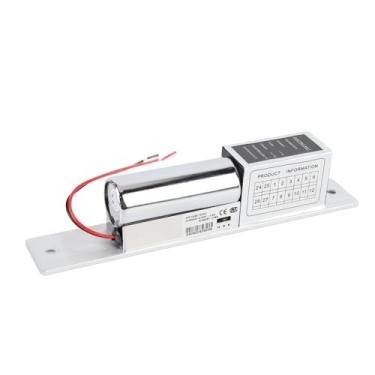 Imagem de Fafeicy Fechadura de Parafuso Elétrico 12V de Liga de Alumínio de Aço Inoxidável Fechadura de Porta Elétrica Magnética para Controle de Acesso Segurança Aprimorada Design Compacto Apartamento de