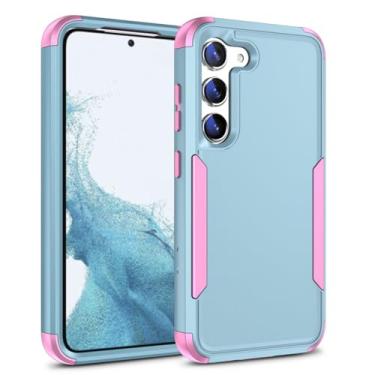 Imagem de Capa híbrida de armadura resistente para Samsung Galaxy S23 S22 Ultra A32 5G A52 S21 FE S21 Plus 2 em 1 capa protetora rígida, T9, para Samsung S22Ultra