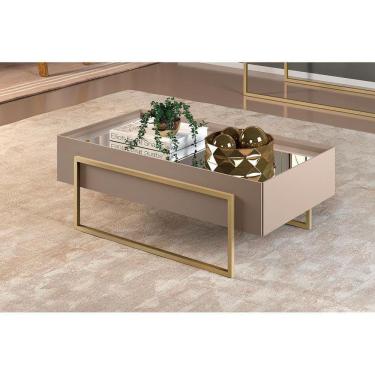 Imagem de Mesa Centro Sala Pilar Griz - Dj Móveis