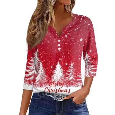 Imagem de Suéteres de Natal feios COTECRAM 2024 com estampa de floco de neve par