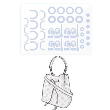 Imagem de Película protetora BagArmor Hardware, compatível com LV Neonoe BB. Adesivo de ferragem de bolsa transparente, antiarranhões, transparente