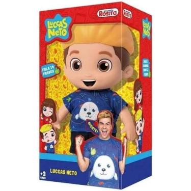 Imagem de Luccas neto 15 frases azul 27 cm - rosita, Luccas Neto