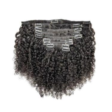 Imagem de Cabelo Natural Cacheado 40cm com TicTac Textura Curly De Benguela Cast