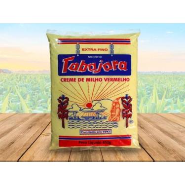 Imagem de Fubá Creme de Milho Sem Glúten 100% Natural Pacote 450g - Tabajara