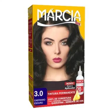 Imagem de Coloração 30 Castanho Escuro Márcia 30ML