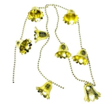 Imagem de Artigo Para Decoracao Natal Enfeite Cordao C/Sininhos 90Cm