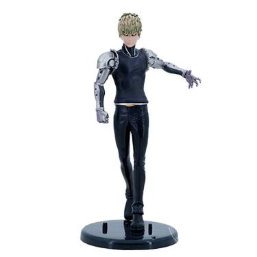 Imagem de Coleção de brinquedos de figuras de anime modelo One Punch Man Genos 20,5 cm