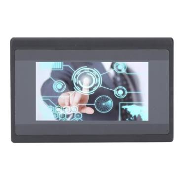 Imagem de LiebeWH Painel de Exibição HMI Com Tela de Toque PLC, Tela LCD TFT de 4,3 Polegadas Com CPU ARM9 de 600 MHz, 12 Entradas e 10 Saídas para Automação Industrial
