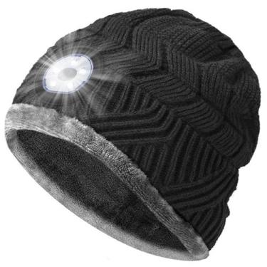 Imagem de Gorro LED HIGHEVER, meias de Natal para homens