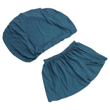 Imagem de aqxreight Capas de Almofada RV Dinette Elásticas à Prova de Vazamentos para Móveis de sofá para Trailer de Veículos de Acampamento Motorhome Forma Escura para Suavizar PREM RV Dinette Capas de