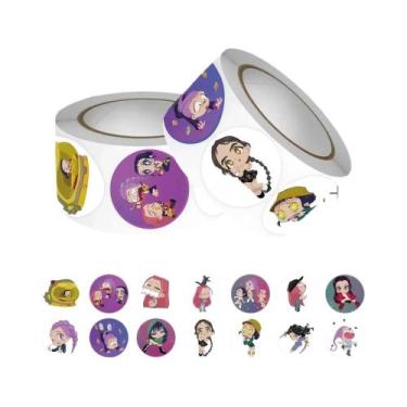 Imagem de Adesivos Kawaii À Prova d'Água De Demon Hunters KPop Para Capas De Tel