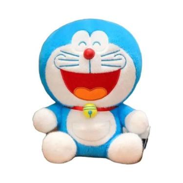 Imagem de Boneco De Pelúcia Clássico Doraemon 22/28cm, Almofada De Anime Fofa, P