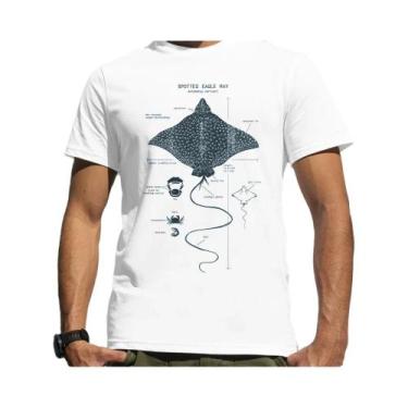 Imagem de Camiseta Masculina Oversized Hip Hop Punk Com Estampa De Anatomia De R
