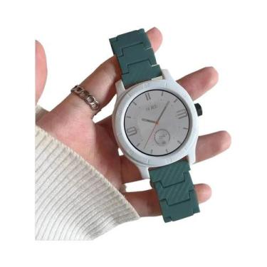 Imagem de Pulseira De Fibra De Carbono De 46mm Para Samsung Galaxy Active 2 Gear