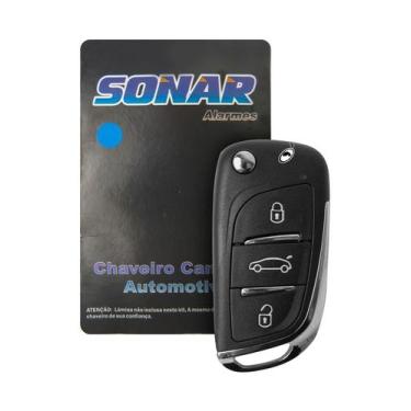 Imagem de Chave Canivete CT Sonar LED Azul e LED Amarelo