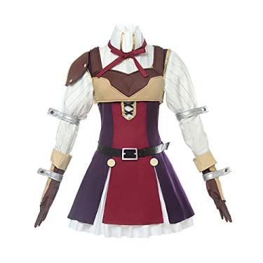 Imagem de CHUANHUA The rising of the shield hero cos Raphtaria Cosplay Anime Role Costume Customize Lady's (Medium)