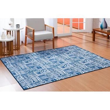 Imagem de Tapete pratik 1,50 x 2,00 antiderrapante moderno toque macio suave div