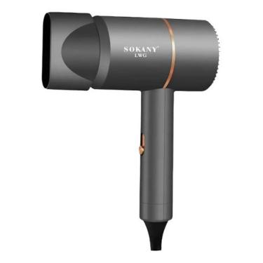 Imagem de Mini Secador De Cabelo Iônico Quente E Frio Portátil 220V - Sokany, 22