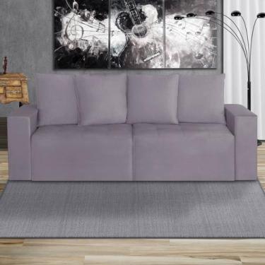 Imagem de Sofá Retrátil 3 Lugares 200cm Nyc - Kazza