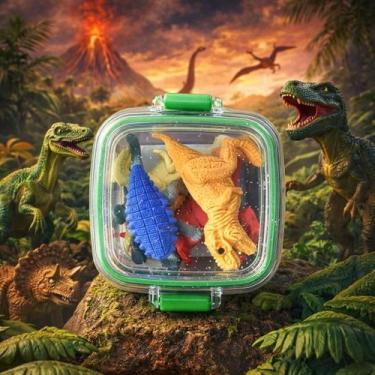 Imagem de Borracha Escolar Marmitinha Colorida Infantil Brinquedo Criativo Para 