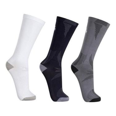 Imagem de Meia De Compressão Lupo Emana Reduz A Fadiga Muscular, Preto, G