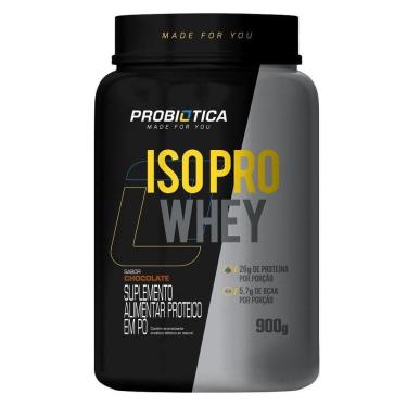 Imagem de Whey Protein Isolado Probiótica Iso Pro Whey 900g - Sabor Chocolate