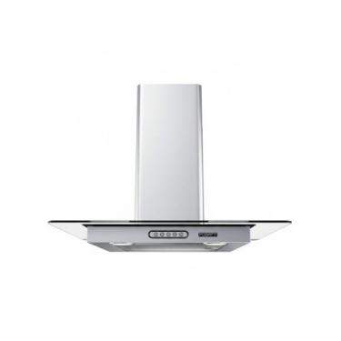 Imagem de Coifa de Parede 60cm Vidro Reto Duto Slim Fogatti Inox, 220V