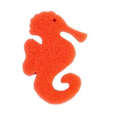 Imagem de Esponja Minná Pluft Slim Cavalo Marinho Laranja