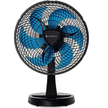 Imagem de Ventilador de Mesa 30cm Cadence 50W 3 Velocidades Preto Azul 220V, 220