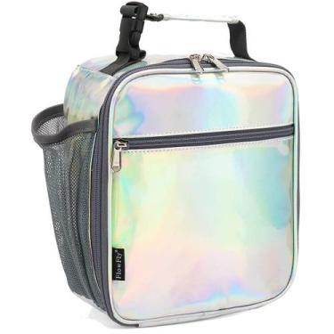 Imagem de Lancheira FlowFly Kids Isolated Soft Bag Mini Cooler Holographic