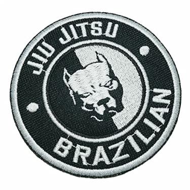 Imagem de Jiu Jitsu Patch Bordado Para Kimono Arte Marcial Camisa
