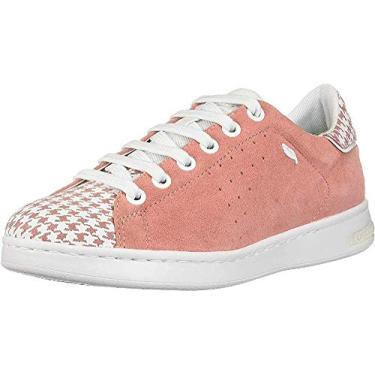 Imagem de Geox Tênis de cano baixo para meninas, Vermelho (coral/branco C7204), women 2