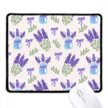 Imagem de Tapete de borracha para jogos com bordas costuradas para decoração de lavanda