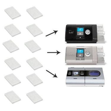 Imagem de Kit Promocional 25 Filtros Cpap Resmed S9/ S10 - Nacional