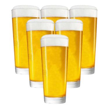Imagem de Kit 6 Copo Para Cerveja Vinho Água Chopp Coquetel Suco 640ml - Durobor