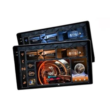 Imagem de Central Multimidia N1500 8-core 4gb ram 64gb Rom SLOT CHIP 4/5g DSP Carplay Android Auto Sem fio