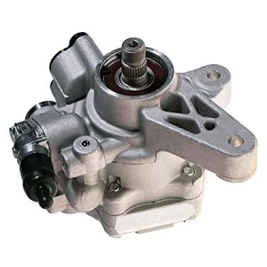 Imagem de KEYOOG Nova bomba de direção hidráulica 21-5267 (para L4 1,7L) compatível com Honda Civic/Acura EL 2001 2002 2003 2004 2005 (substitui OEM # 96-5267 N990-0652 56110-PLA-013 56111 0PLA02 3RM)