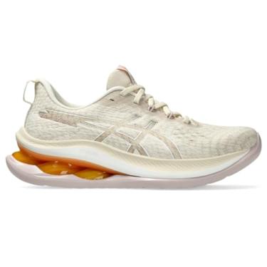 Imagem de ASICS Tênis de corrida feminino Gel-Kinsei MAX, aveia/branco, 37