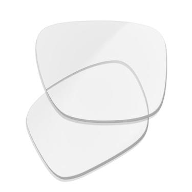 Imagem de Prizo ORL Lentes de reposição polarizadas antirreflexo para óculos de sol Oakley Holbrook XL OO9417 (HD Clear)