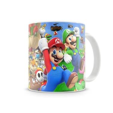 Imagem de Caneca Mario Bros - Personagens 330 ml
