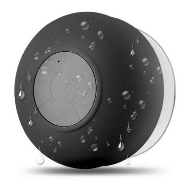 Imagem de Caixa de som Bluetooth Prova D' Água Preta - Pimpim Imports